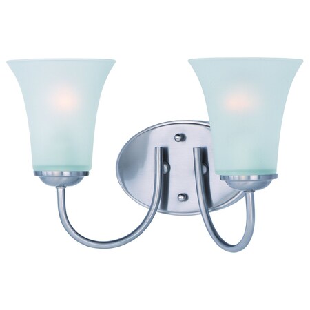 Maxim Logan 2-Light Bath Vanity 10052FTSN